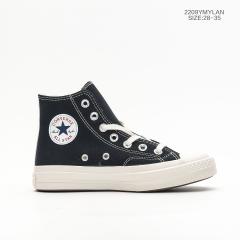 Lace-Up Love high/low Canvas Top board shoes for kids 4 colors