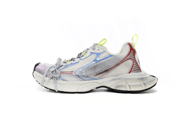 B 3XL Sneaker White Multicolor 734734W3XL59645