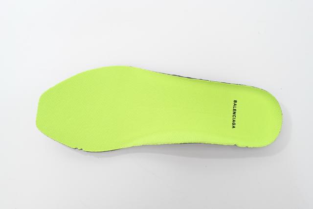 B 3XL Sneaker in Black And White Yellow 734734W3XL69031