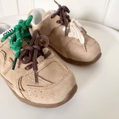 Anti-fur lace-up co-branded Sneakers for Kids 6 colors