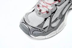 B 3XL Sneaker in Red Grey 734733W2RB52801