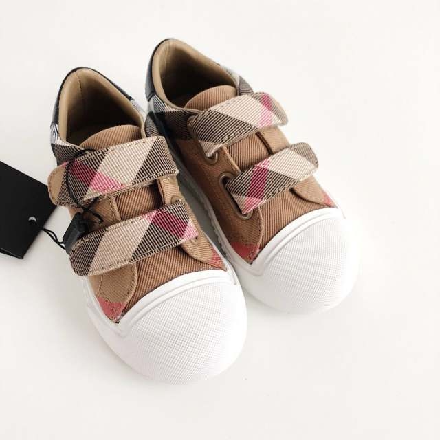 Checkered Velcro Low Top Shoes for kids 5 colors