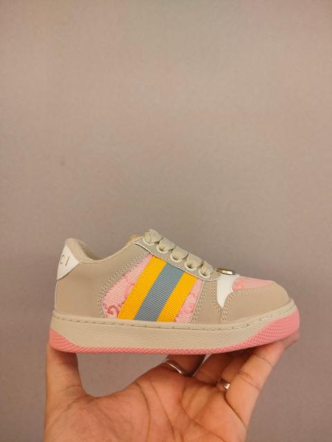 Canvas Leather Patchwork Colorblock Casual Shoes for Kids 9 colors