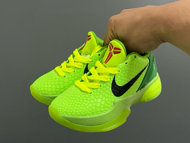 Kobe 6 Lace Up Basketball Shoes for kids 5 colors