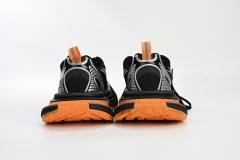 B 3XL Sneaker in All Black Orange 734731W3XL31178