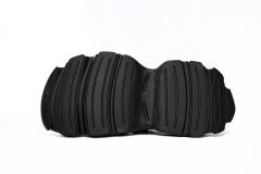 B HD Lace Up Black 702421W3CES1000