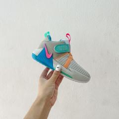 Breathable Velcro Sports Basketball Shoes for Kids 8 colors