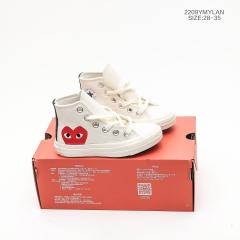 Lace-Up Love high/low Canvas Top board shoes for kids 4 colors