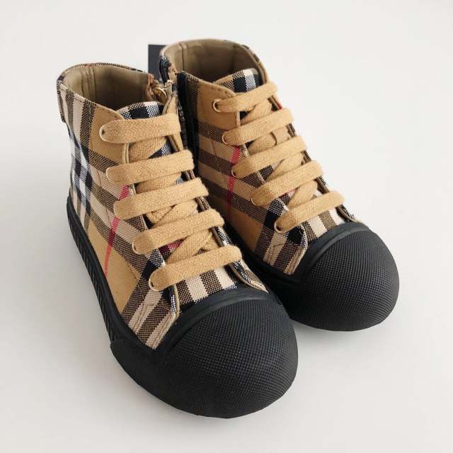 High-top side zipper Board Shoes for kids 5 colors