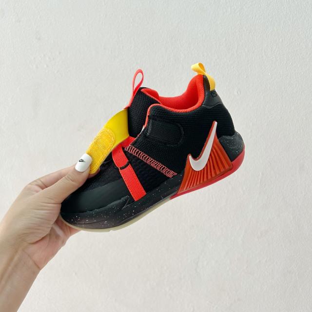 Breathable Velcro Sports Basketball Shoes for Kids 8 colors