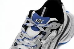 B 3XL Sneaker in Black And White Blue 734734W3RB70226