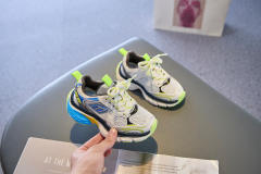 Retro Thick Sole Non-slip Tire Shoes sneakers for Kids 6 colors
