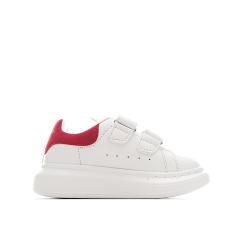 Velcro fashion low-top white shoes for Kids 8 colors