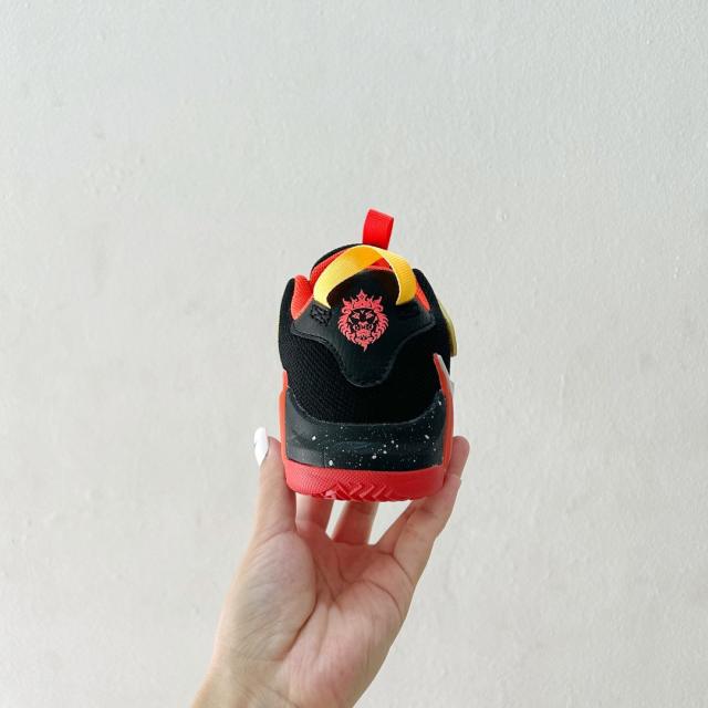 Breathable Velcro Sports Basketball Shoes for Kids 8 colors