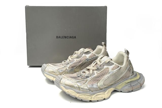 B 3XL Sneaker in Pagne 734731W3XL79191