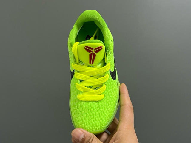 Kobe 6 Lace Up Basketball Shoes for kids 5 colors