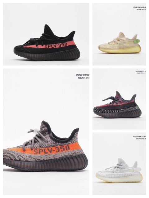 Y**zy sneakers for Kids 37 colors