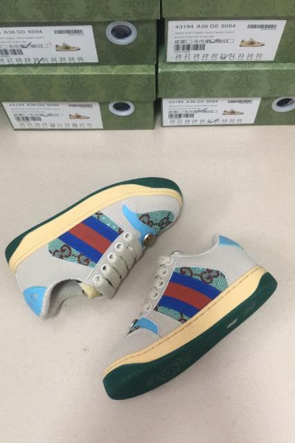 Canvas Leather Patchwork Colorblock Casual Shoes for Kids 9 colors