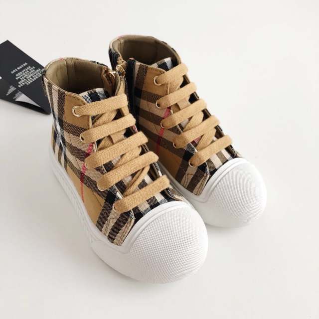 High-top side zipper Board Shoes for kids 5 colors