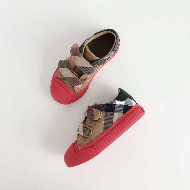 Checkered Velcro Low Top Shoes for kids 5 colors