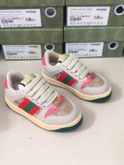 Canvas Leather Patchwork Colorblock Casual Shoes for Kids 9 colors