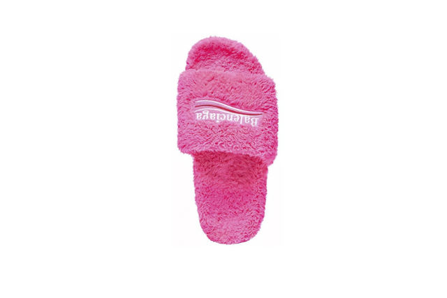 B Furry Slide Pink 654261WBDZ05096