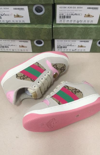 Canvas Leather Patchwork Colorblock Casual Shoes for Kids 9 colors