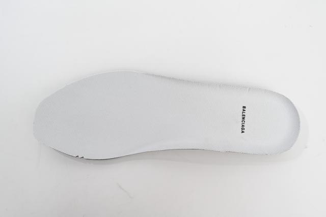 B 3XL Sneaker in Silver Rice White Black 542229W1RB50352