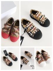 Checkered Velcro Low Top Shoes for kids 5 colors
