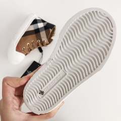 High-top side zipper Board Shoes for kids 5 colors