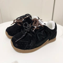 Anti-fur lace-up co-branded Sneakers for Kids 6 colors