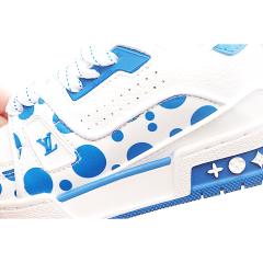 Polka Dot/Rhinestone Colorblocking board shoes for kids 6 colors