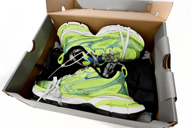 B 3XL Sneaker in Green Grass 734731W3XL67019