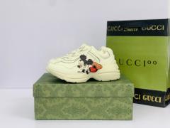 Mickey Mouse Love Letter Printed Thick Bottom Low Top Sneakers for Kids 5 colors