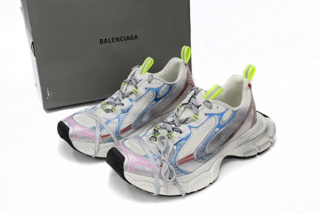 B 3XL Sneaker White Multicolor 734734W3XL59645