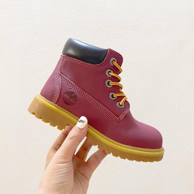 Warm Outdoor High/Low Top Martin Boots for Kids 8 colors
