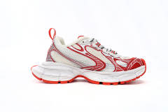 B 3XL Sneaker in White Red 734734W3XL29060