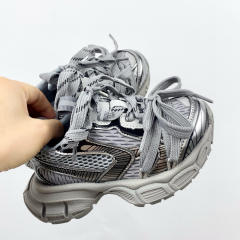 Double Lace Mesh Breathable shoes for kids 5 colors