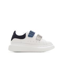 Velcro fashion low-top white shoes for Kids 8 colors