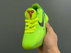 Kobe 6 Lace Up Basketball Shoes for kids 5 colors