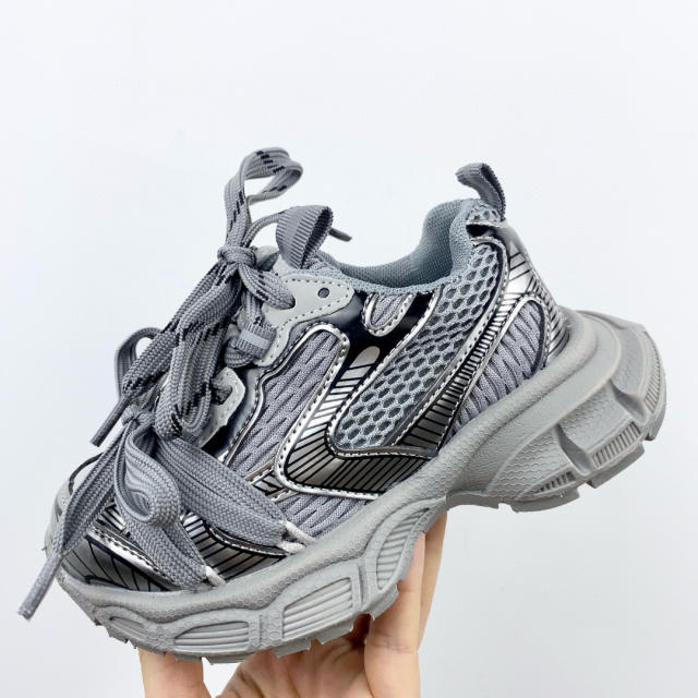 Double Lace Mesh Breathable shoes for kids 5 colors