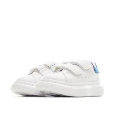 Velcro fashion low-top white shoes for Kids 8 colors