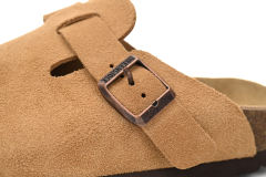 Bs Boston Suede Cork Brown Pattern Footbed 1023465