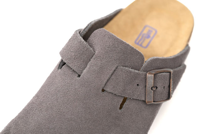 Bs Boston Soft Footbed Suede Dark Grey 1021255/1021030