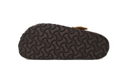 Bs Boston Suede Cork Brown Pattern Footbed 1023465