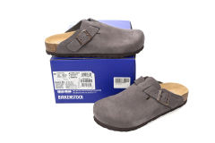 Bs Boston Soft Footbed Suede Dark Grey 1021255/1021030