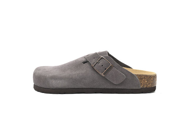 Bs Boston Soft Footbed Suede Dark Grey 1021255/1021030