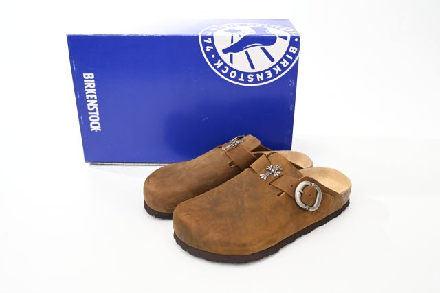 Bs x Chrome Hearts Boston Soft Footbed Brown 0750391
