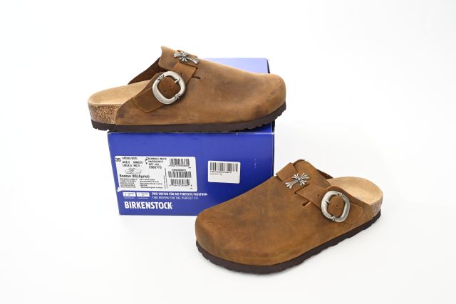 Bs x Chrome Hearts Boston Soft Footbed Brown 0750391