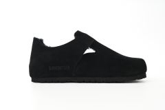 Bs London Shearling Suede Leather Black 1014960
